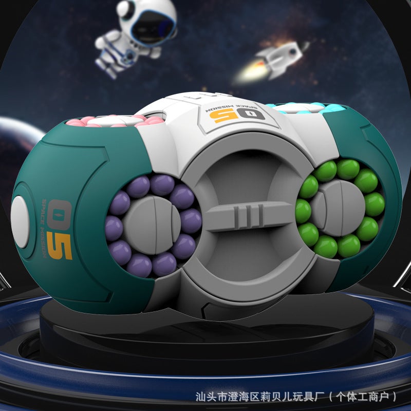 Eight-Sided Space-Changing Rubik'S Cube Toy Boring Decompression Rotating Decompression Magic Bean Kidsren'S Brain Puzzle Thinking Toy - Image 1